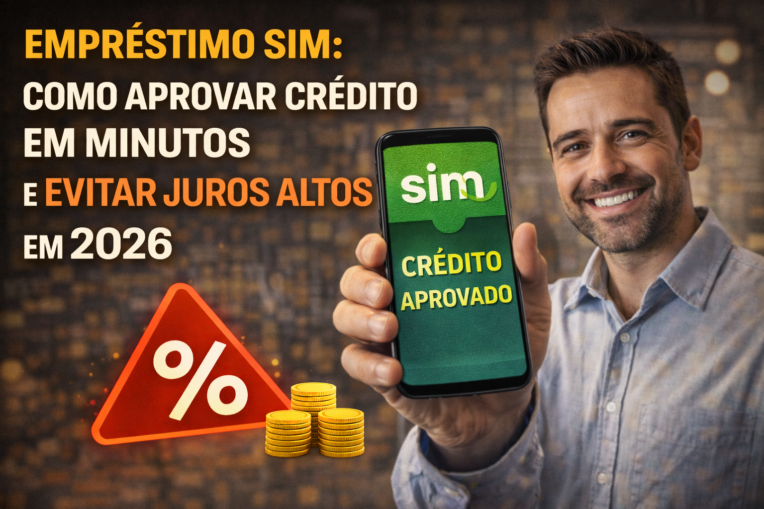 Empréstimo Sim: Como Aprovar Crédito em Minutos e Evitar Juros Altos em 2026