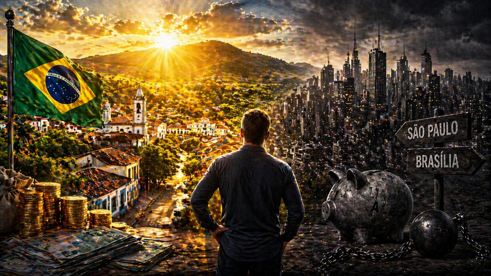 Alerta: A pequena cidade brasileira onde o salário médio de R$ 12 mil humilha São Paulo e Brasília.