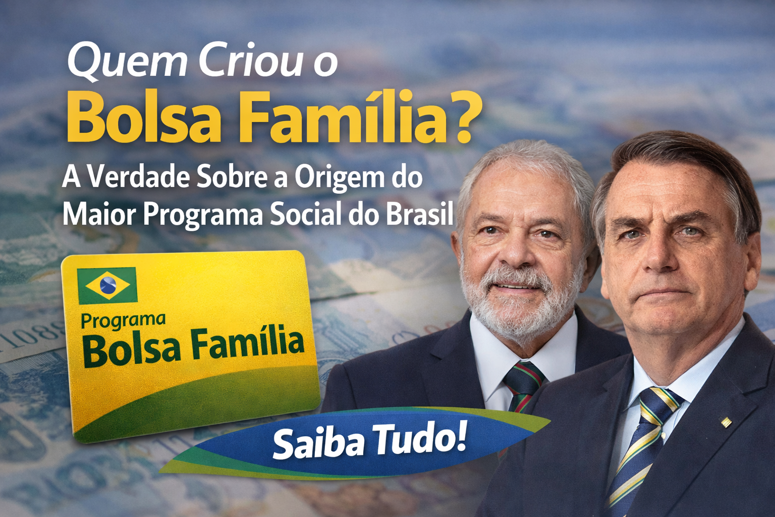 Quem Criou o Bolsa Família? A Verdade Sobre a Origem do Maior Programa Social do Brasil (Saiba Tudo!)