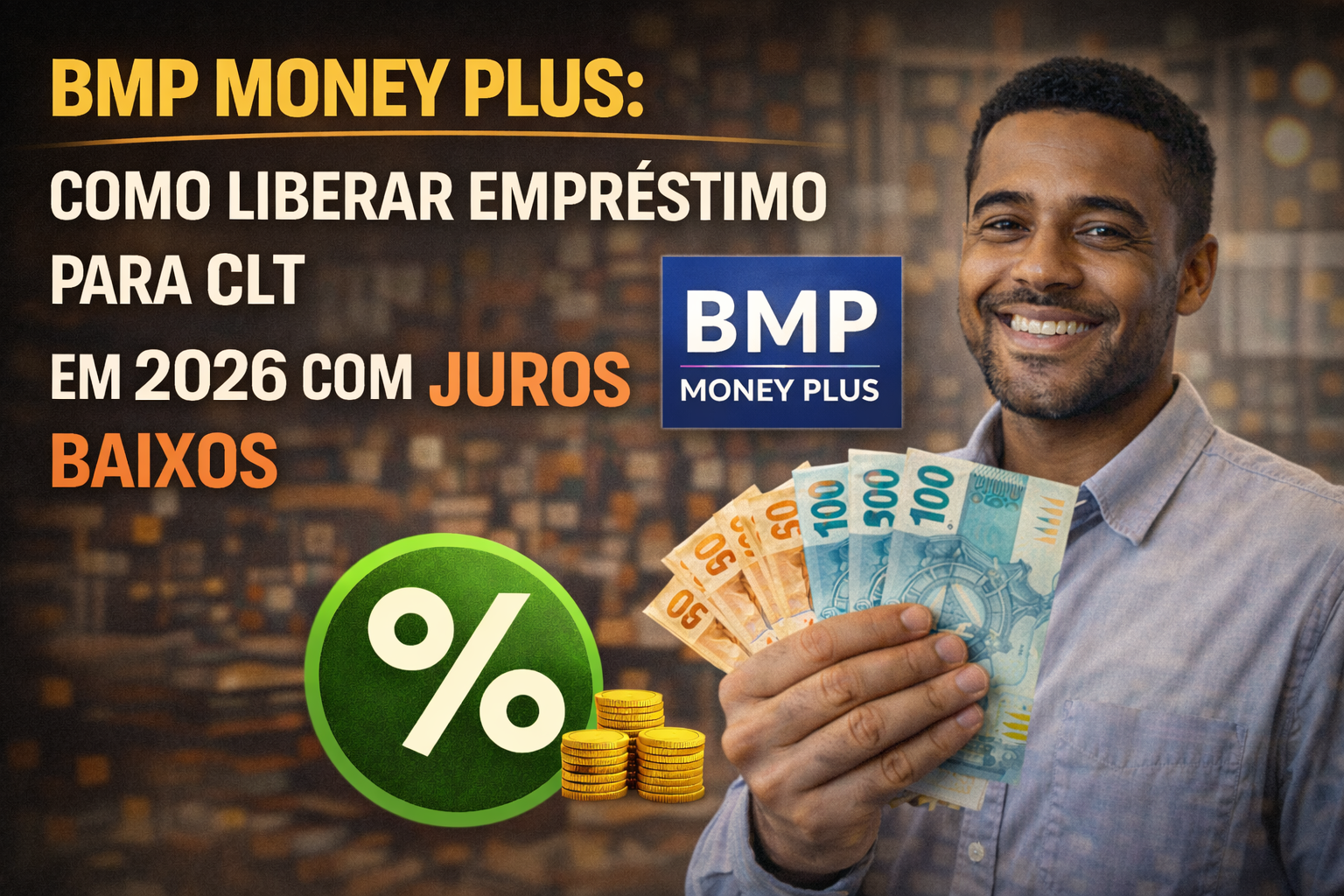 BMP Money Plus: Como Liberar Empréstimo para CLT em 2026 com Juros Baixos