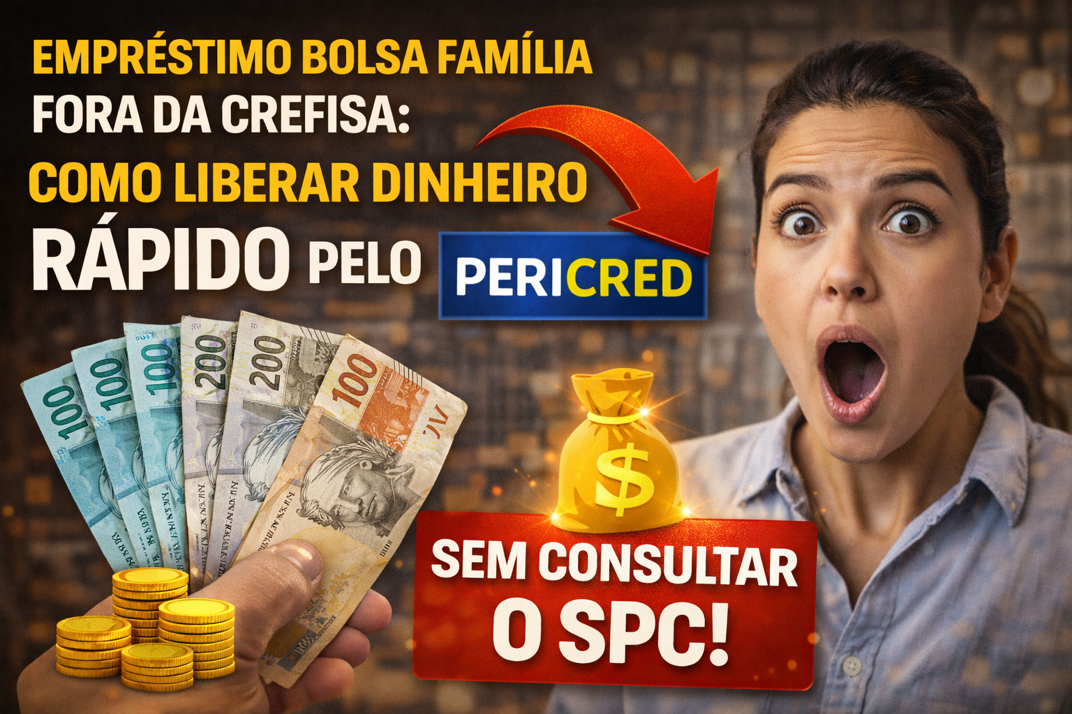 Empréstimo Bolsa Família Fora da Crefisa: Como Liberar Dinheiro Rápido pelo Pericred