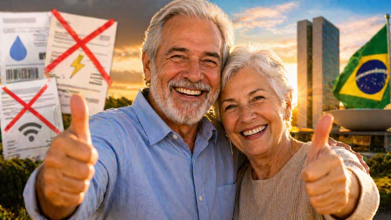 Governo confirma decisão e idosos com 60+ estão livres dessas 3 contas no Brasil