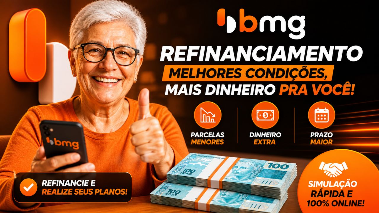 Como fazer refinanciamento de empréstimo no BMG