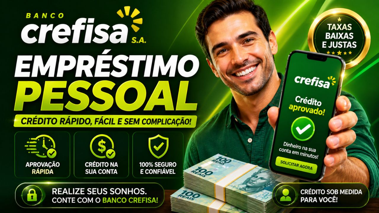 Crefisa: como funciona o empréstimo pessoal e quem pode solicitar