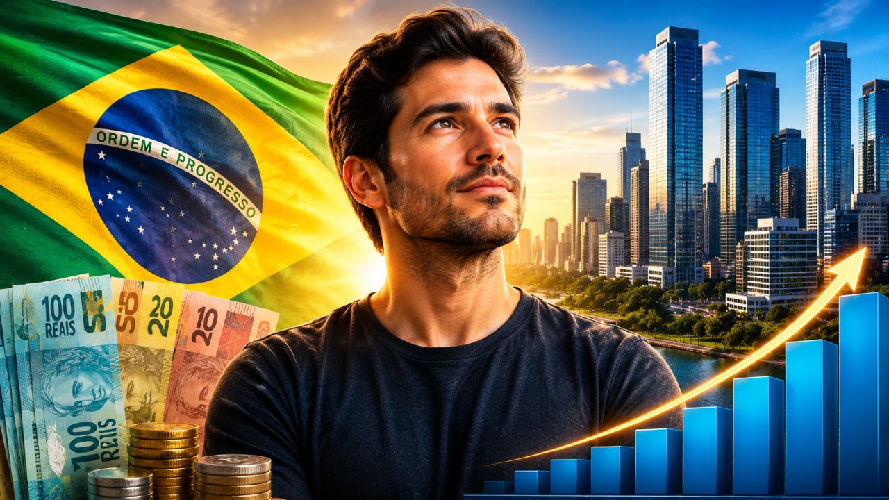 Enquanto o salário mínimo no Brasil é de R$ 1.621, salário médio é muito maior