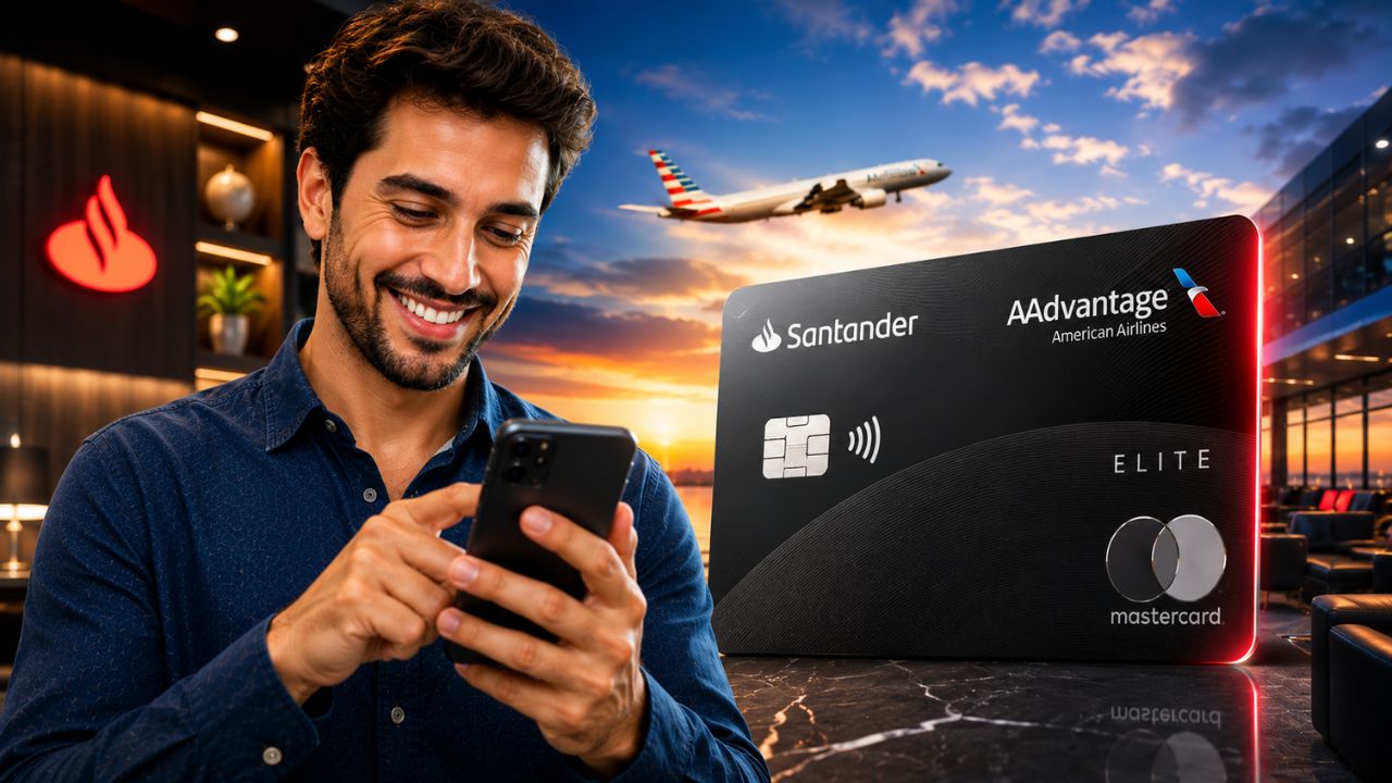 solicitar cartão santander aadvantage: como liberar milhas american airlines rápido e se o cartão elite é confiável em 2026!
