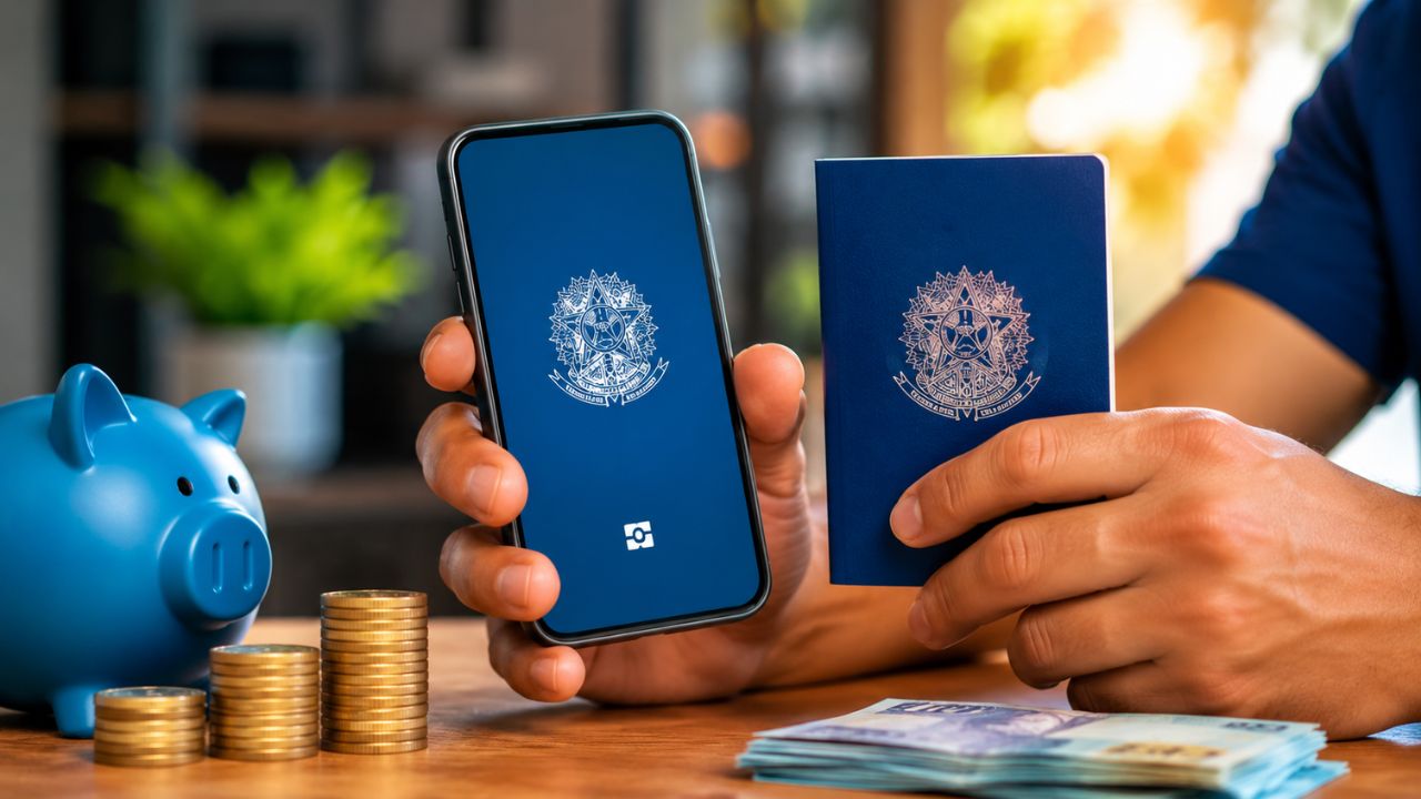 SOLICITAR EMPRÉSTIMO PELA CARTEIRA DE TRABALHO DIGITAL: COMO LIBERAR DINHEIRO RÁPIDO DO SEU FGTS AGORA
