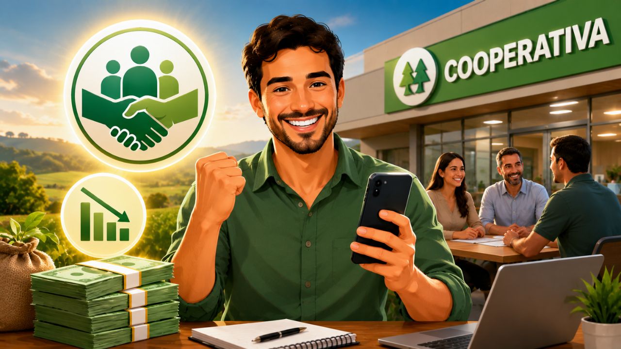 SOLICITAR CRÉDITO NAS MELHORES COOPERATIVAS: COMO LIBERAR DINHEIRO RÁPIDO E CONTRATAR EMPRÉSTIMO COM JUROS BAIXOS HOJE