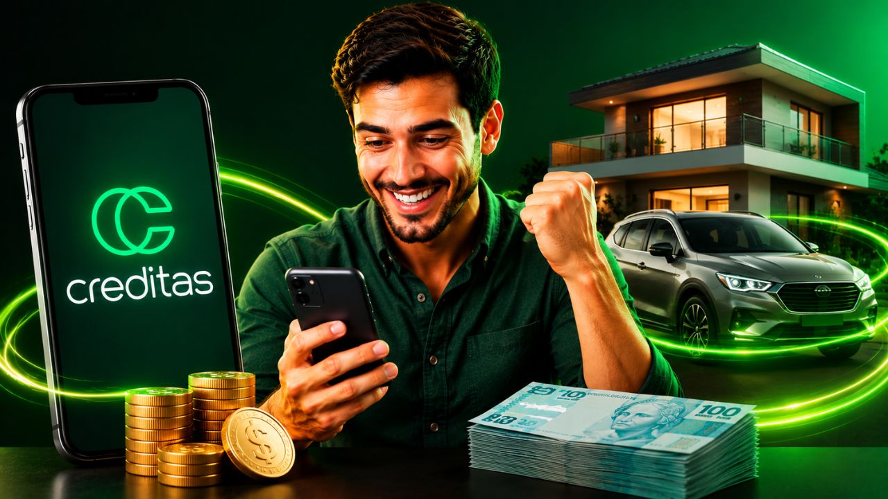 Creditas financiamento: como contratar empréstimo com garantia em 2026