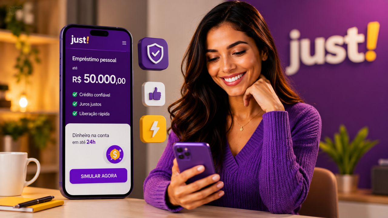 Como Conseguir Crédito Confiável na Just! Empréstimo Pessoal com Liberação Rápida em 2026