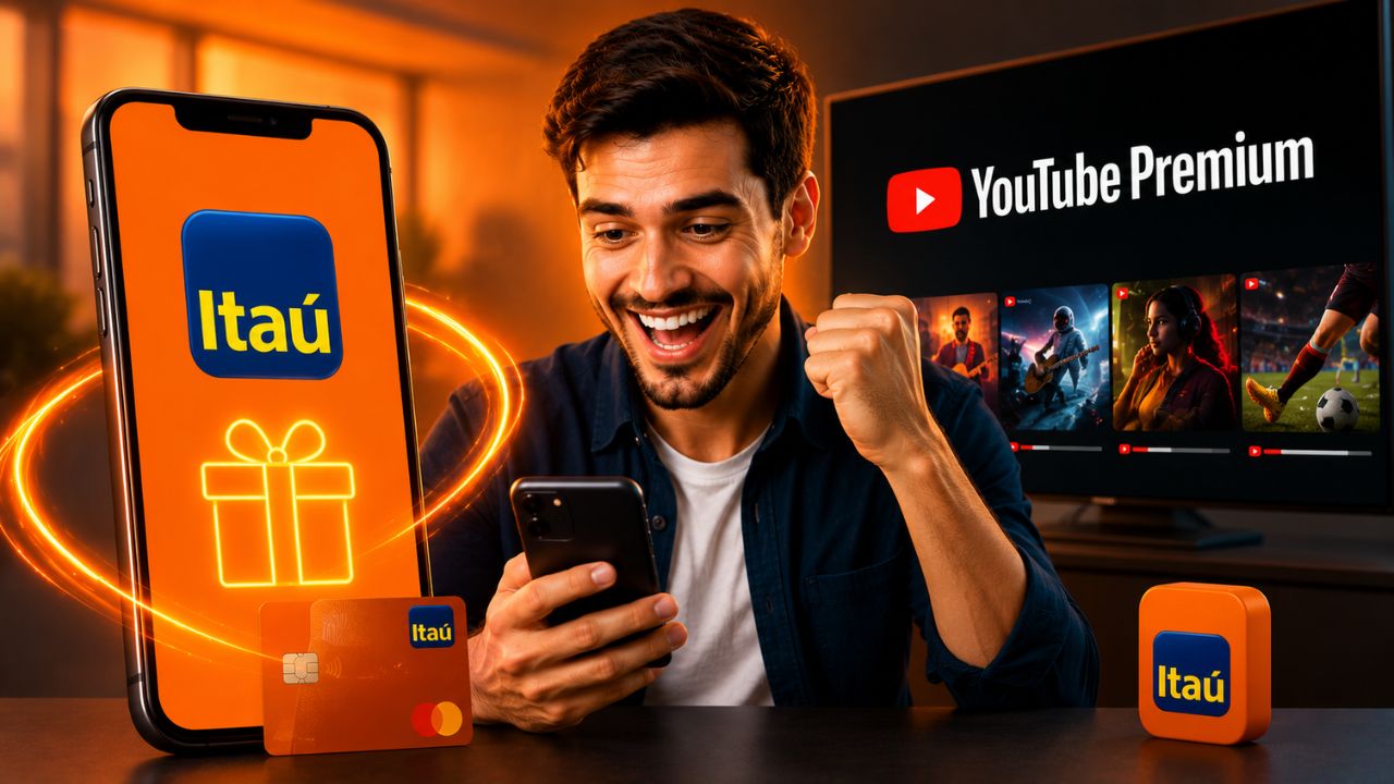 Itaú começa a liberar o YouTube Premium para clientes Itaú começa a liberar o YouTube Premium para clientes