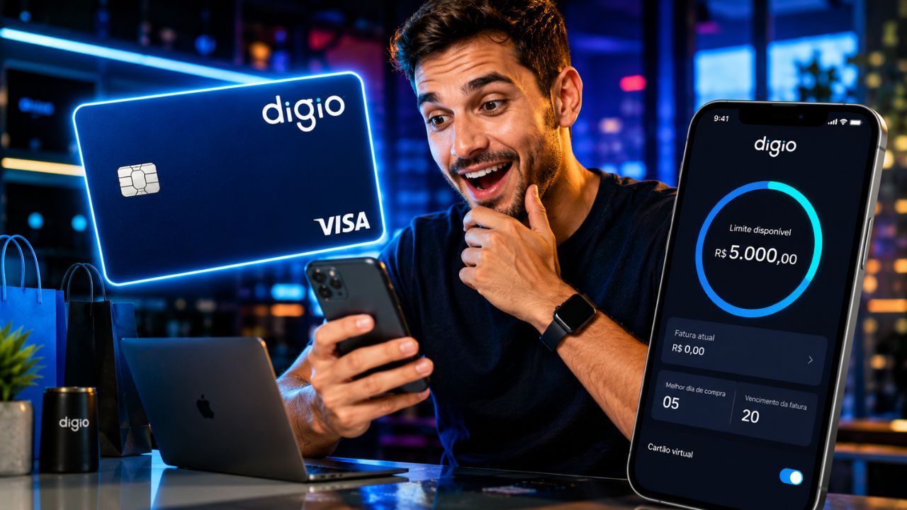 Como Conseguir Crédito Financeiro no Digio! Cartão Sem Anuidade e Taxas Reduzidas em 2026