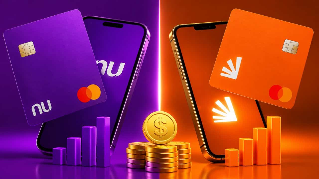 Nubank vs Inter 2026: qual é o melhor banco digital?