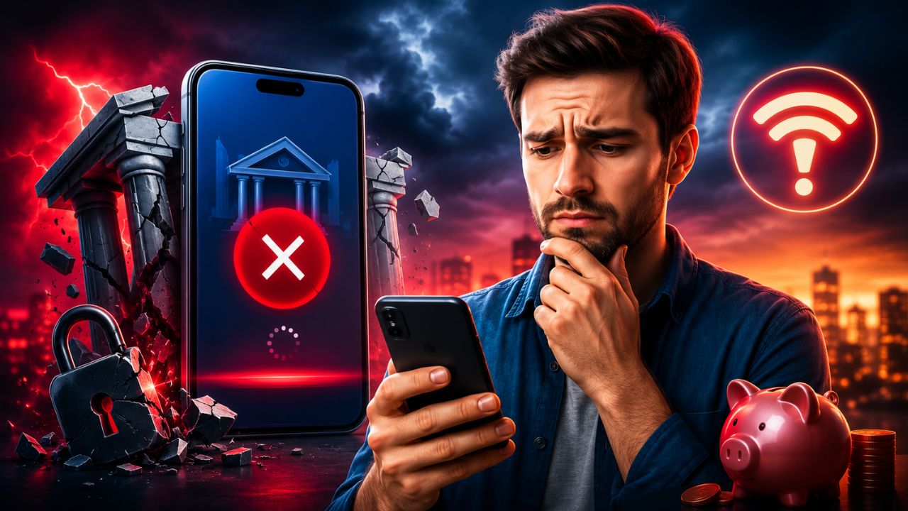 App de banco fora do ar: o que fazer e como verificar App de banco fora do ar: o que fazer e como verificar