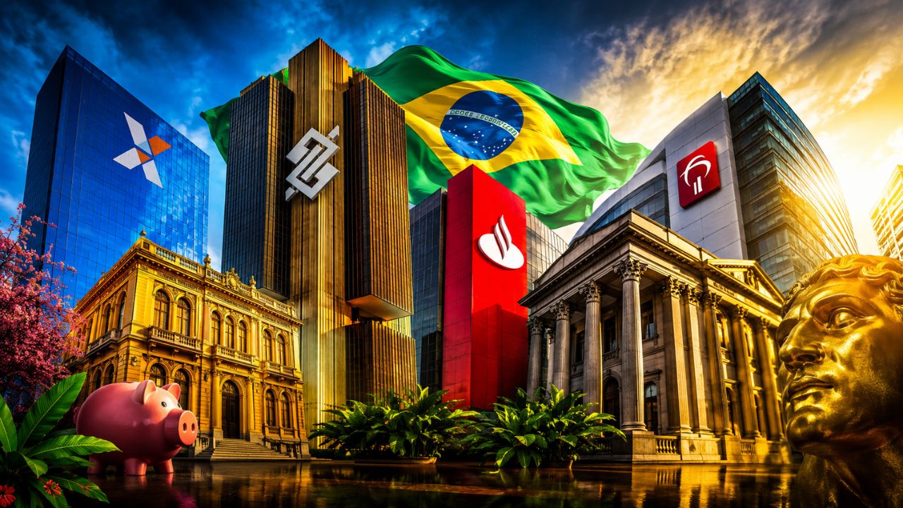 Bancos mais famosos do Brasil: lista completa 2026