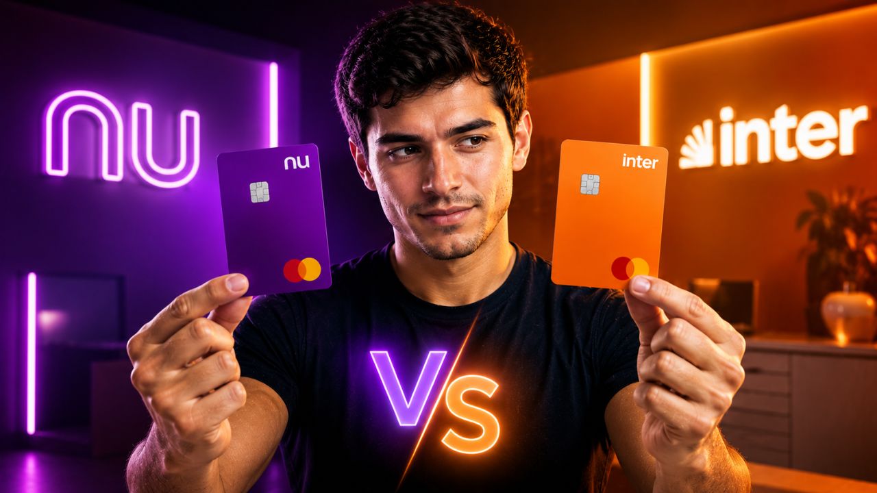 Nubank vs Inter: Qual Cartão Vale Mais a Pena em 2026? Nubank vs Inter: Qual Cartão Vale Mais a Pena em 2026?
