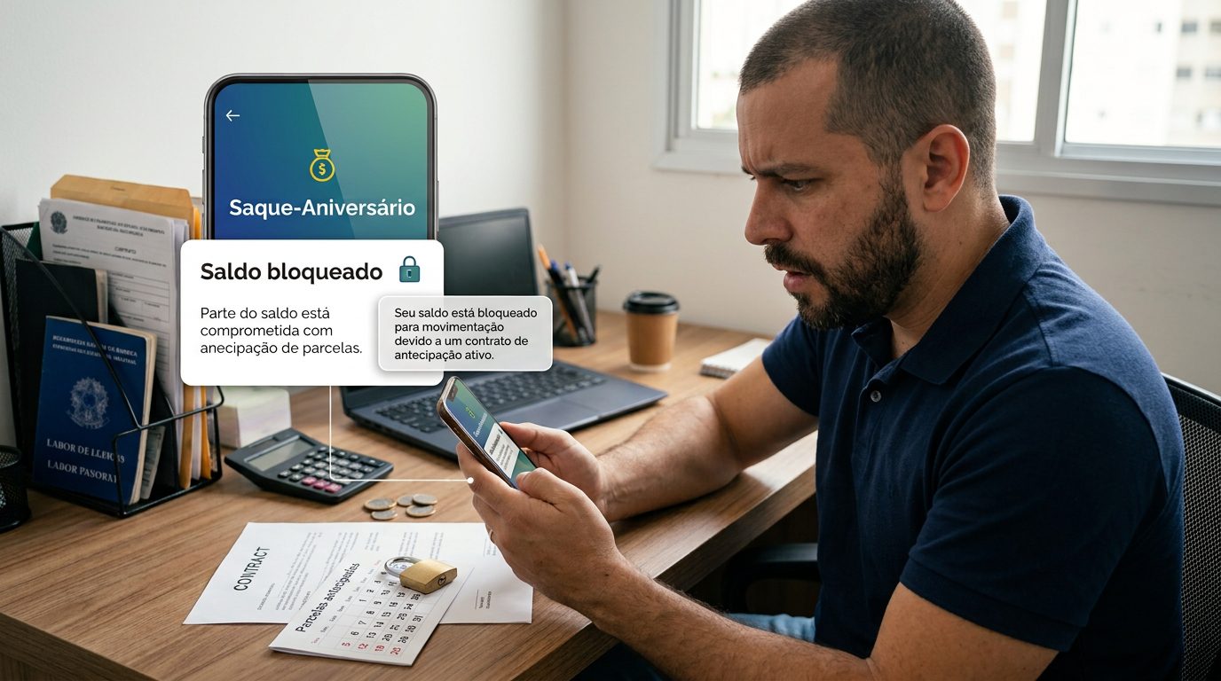 Trava do saque-aniversário FGTS: como cancelar o bloqueio