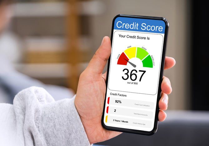 Score mínimo para aprovação de cartão de crédito