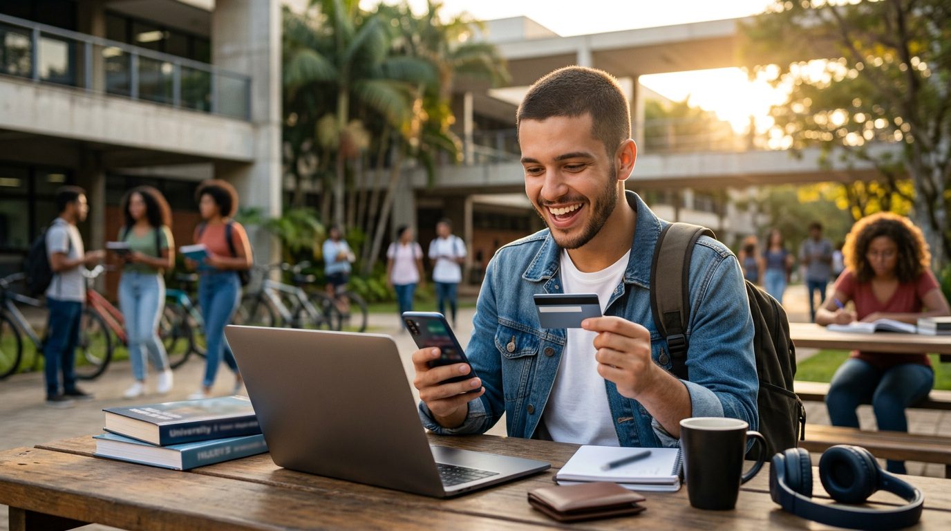 Cartão universitário sem renda: como conseguir em 2026 Cartão universitário sem renda: como conseguir em 2026