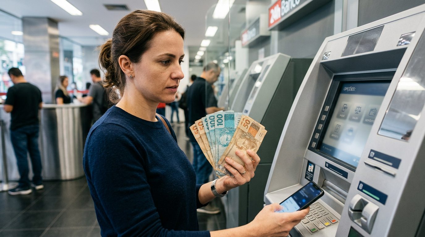 tem como depositar dinheiro no nubank pelo caixa eletrônico